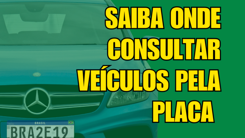 Aplicativos E Sites Para Consultar Veículos Pela Placa