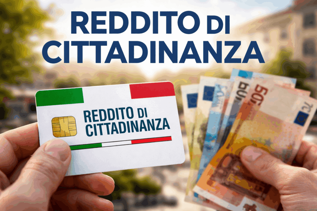 Reddito di Cittadinanza - Comment recevoir