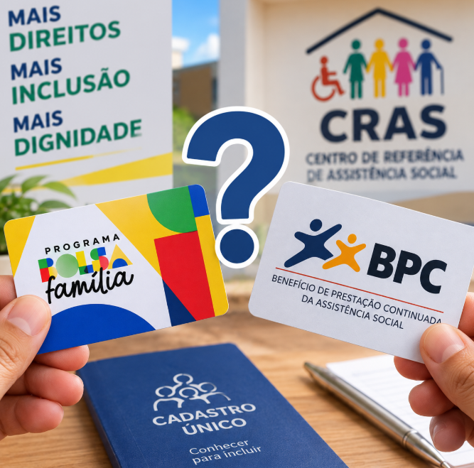 Bolsa Família e BPC é possível receber os dois benefícios